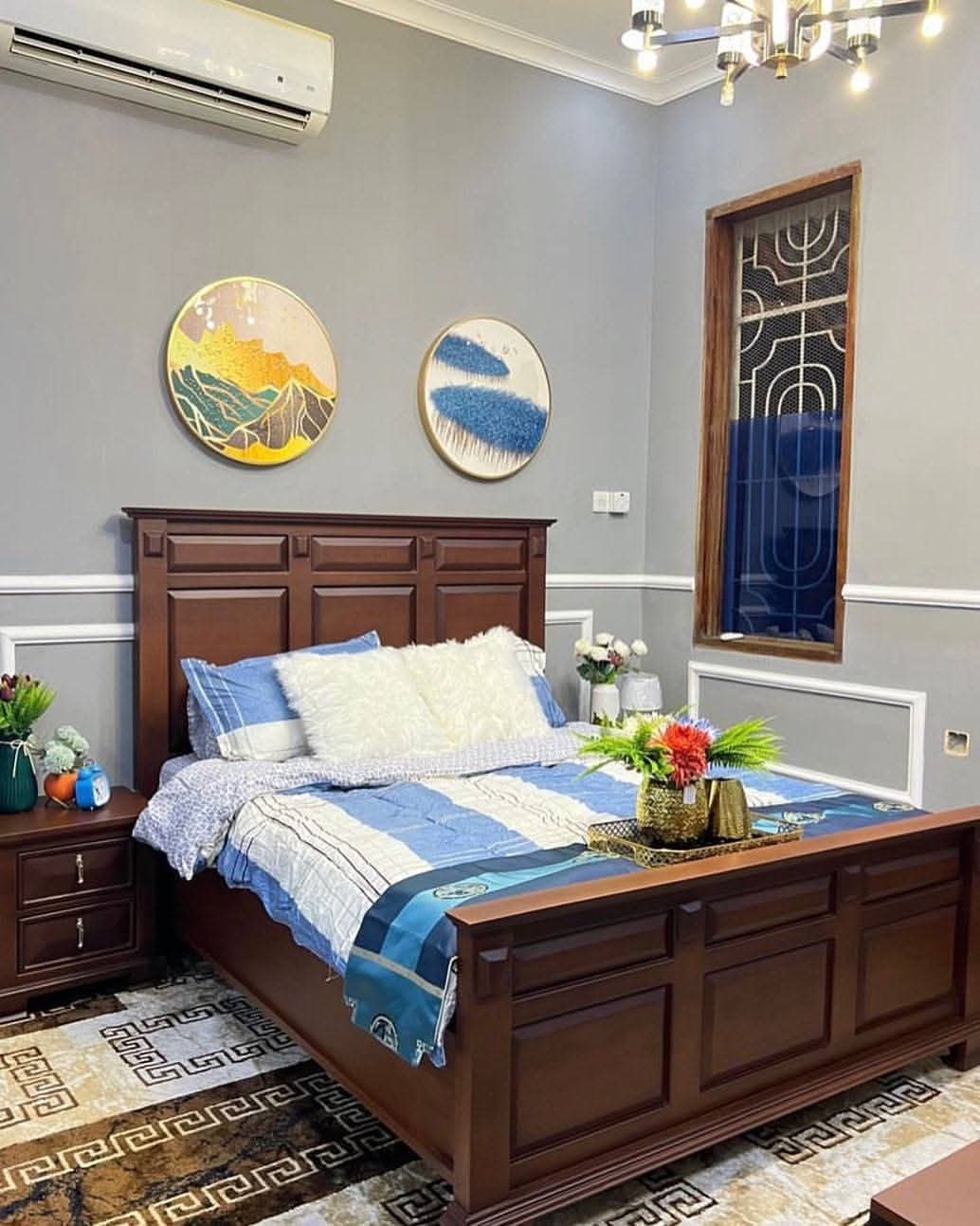 Classic Wooden Bed