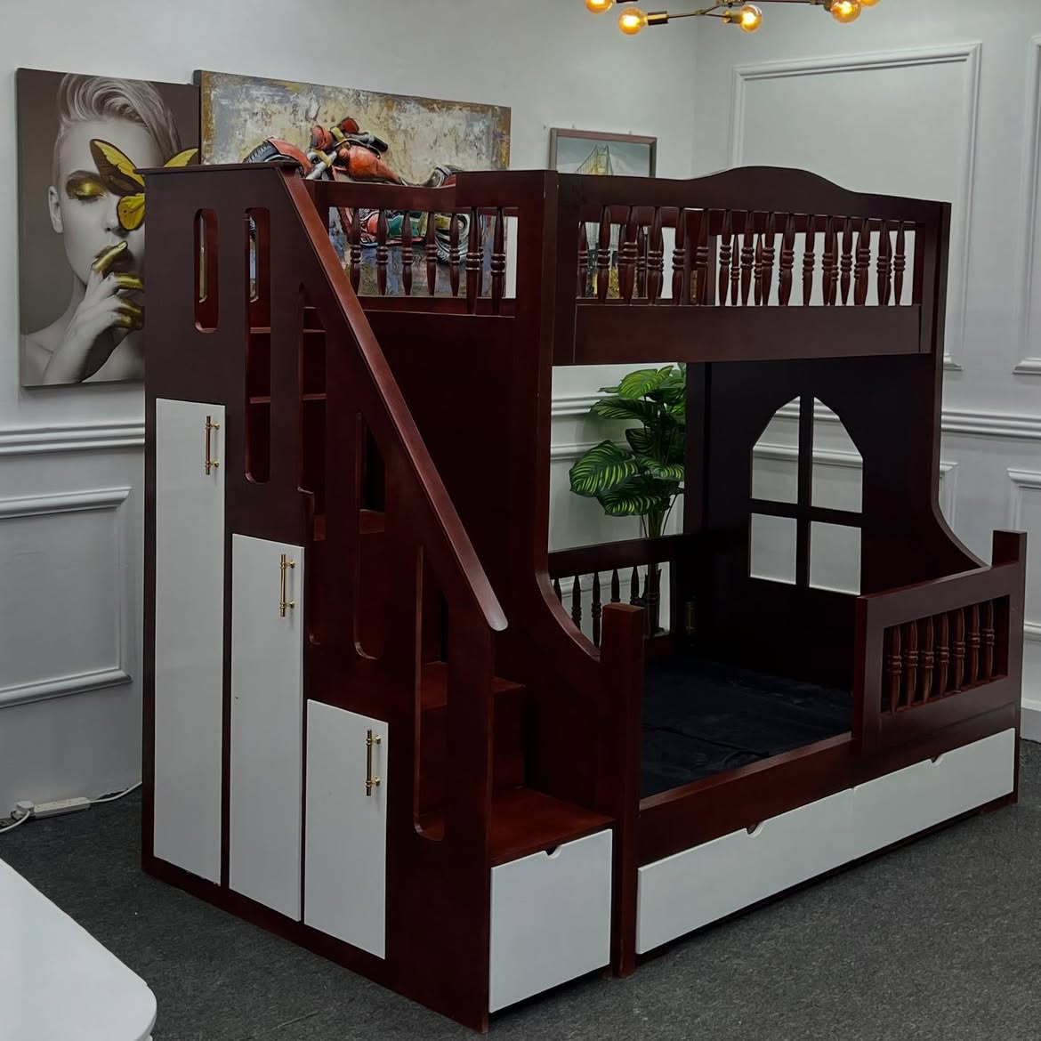 Wooden Bunk Frame